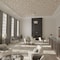 Ekena Millwork 66 56W x 66 56H x 14T Large Laird Decorative Fretwork Wood Ceiling Panels, Maple CELW67X67X0250LRDMA - alternate 4
